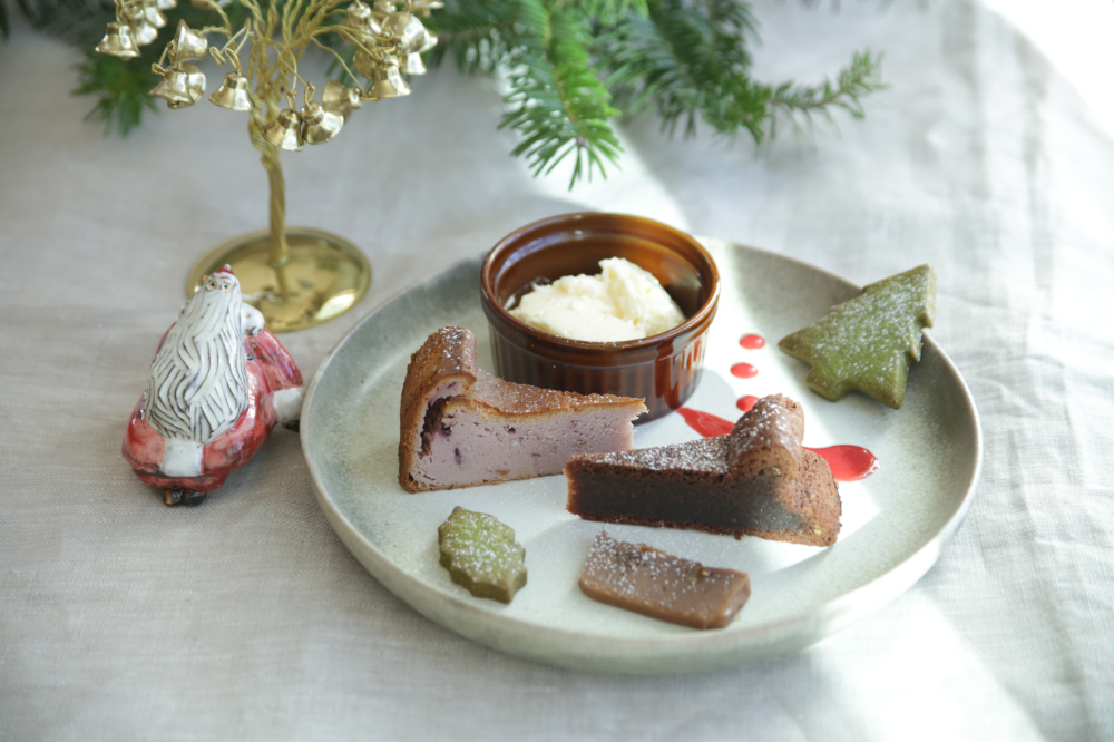 クリスマス限定デザートプレート