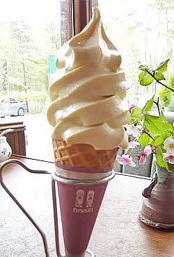 バニラビーンズ入りソフトクリーム