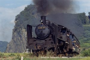 SL 蒸気機関車 C56 小海線⑥ ((恒例 臨時列車の賑わい