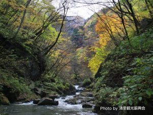 石空川渓谷・精進ヶ滝