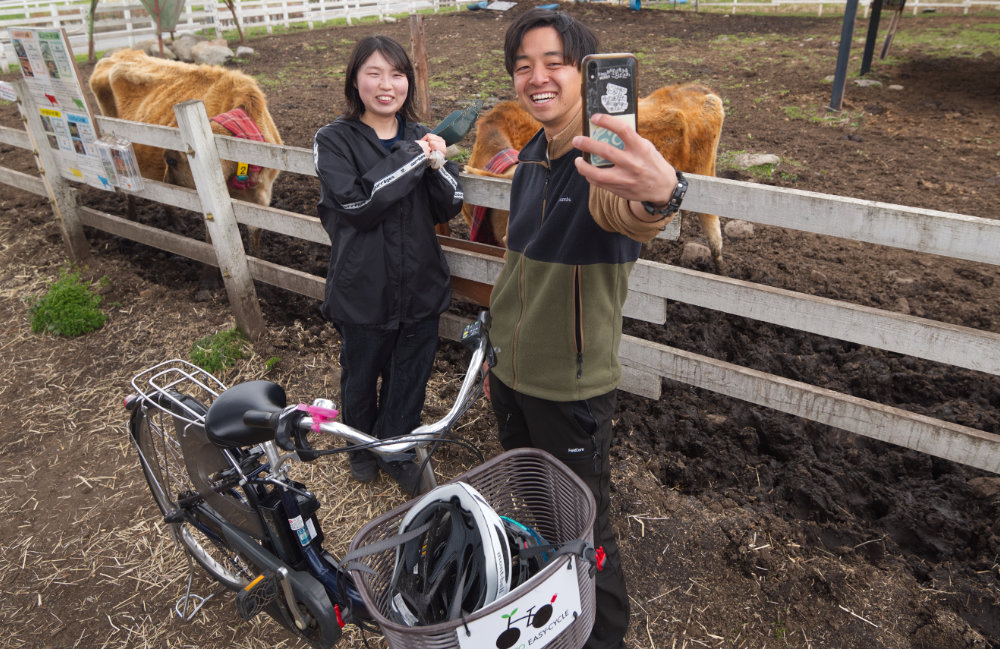 電動アシスト付き自転車で坂道も楽々！ゆったり走って、気軽に寄り道 